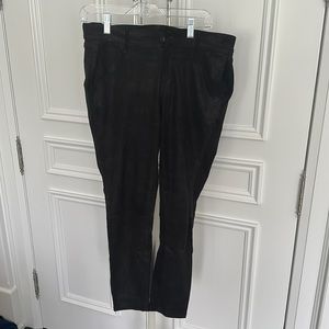 Rag&Bone black suede size 26 pants